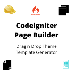 Codeigniter Page Builder
