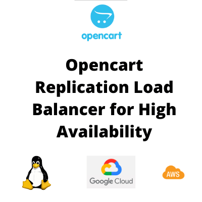 Opencart Replication Load Balancer High Availability